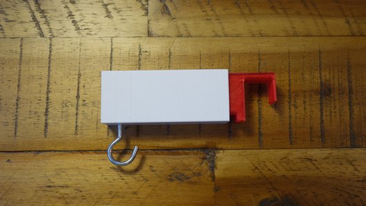 Sternhalterung Produktbild weiß und rot transparent